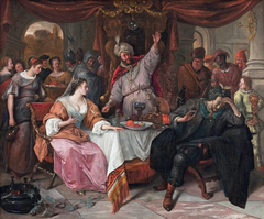 Esther, Ahasuerus and Haman by Jan Steen