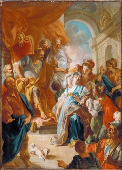 Esther Before Ahasuerus by Lorenzo De Caro