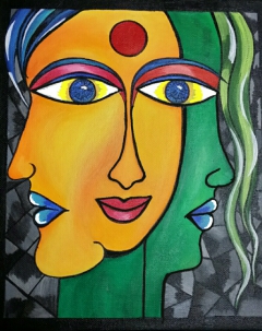 faces by Bhaswati Chakrabarty