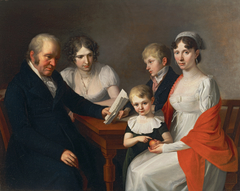 Familie Scheichenpflueg by Joseph Hauber