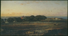 Farmhouse at Rye Beach, New Hampshire by Winckworth Allan Gay