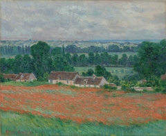 Field of Poppies, Giverny by Claude Monet