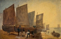 Fishing Boats, Hastings by David Cox