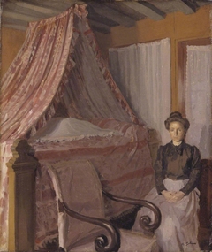 French Interior by Harold Gilman