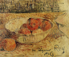 Fruit in a Bowl by Paul Gauguin