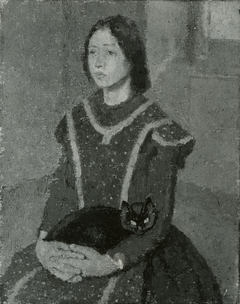 Girl with a Cat by Gwen John