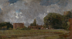 Golding Constable's House, East Bergholt: the Artist's birthplace by John Constable