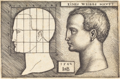 Head of a Woman by Sebald Beham