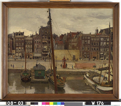 Het Damrak by Willem Witsen