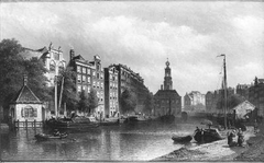 Het singel bij de Munt by Eduard Alexander Hilverdink