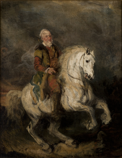 Hetman Stefan Czarniecki on Horseback by Piotr Michałowski