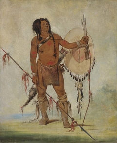 His-oo-sán-chees, Little Spaniard, a Warrior by George Catlin