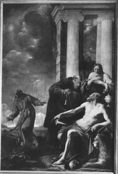 Hll. Hieronymus, Magdalena, Antonius und Franziskus by Carlo Saraceni