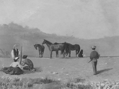 Horses and Hunters by the Sea by John Amory Codman