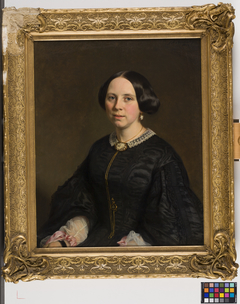 Johanna Maria Constantia Vreede (1829-1897). Echtgenote van Otto van Rees by Johan Heinrich Neuman