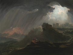 Joshua Commanding the Sun to Stand Still by John Martin