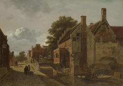 Kalvermarkt, The Hague by Jean François Valois