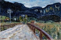 Kochel - The Bridge by Wassily Kandinsky