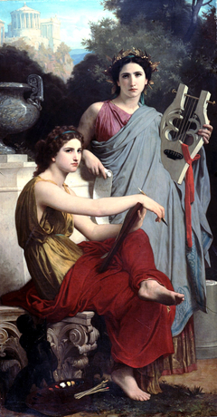 L'art et la Littérature by William-Adolphe Bouguereau