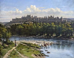 La Cité de Carcassonne by Émile Roumens