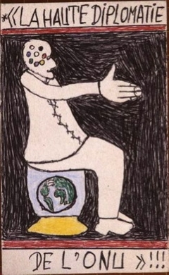 La Haute Diplomatie de l' ONU - Connaissance du Monde (series) by Frédéric Bruly Bouabré