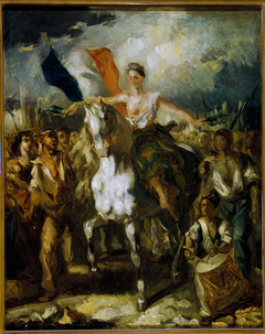 La Liberté, allégorie des journées de 1830 by Louis Boulanger