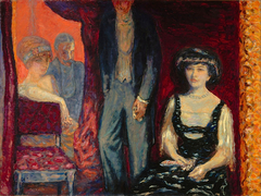 La Loge by Pierre Bonnard