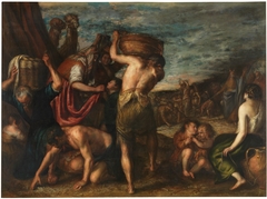 La recogida del maná by Diego Polo the Younger