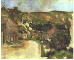 La Route tournante à La Roche-Guyon by Paul Cézanne