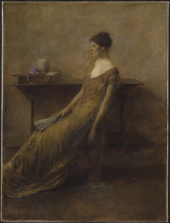 Lady in Gold by Thomas Dewing