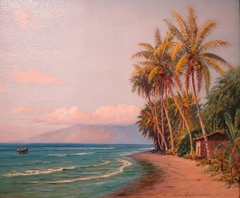 Lahaina Beach - West Maui by D. Howard Hitchcock