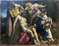 Lamentation over the Dead Christ by Tintoretto