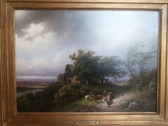 Landscape by Barend Cornelis Koekkoek