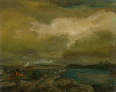 Landscape during Storm by Gusztáv Magyar Mannheimer