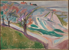 Landscape from Kragerø by Edvard Munch