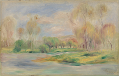 Landscape (Paysage) by Auguste Renoir