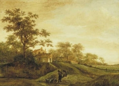 Landscape with Farmhouses by Pieter Jansz van Asch