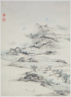 Landscapes After Old Masters by Shen Shichong