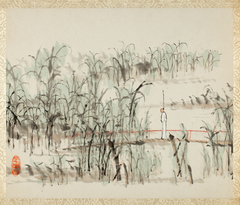 Landscapes for Liu Songfu by Xu Gu