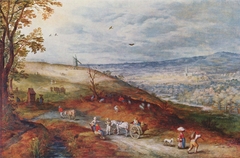 Landschaft mit Windmühle by Jan Brueghel the Elder