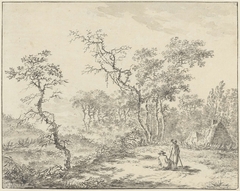 Landschap buiten Haarlem bij Bloemendaal by Steven Goblé