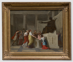 Le Dévouement des Citoyennes de Paris (The Dedication of the Citizens of Paris) by Joseph-Benoît Suvée