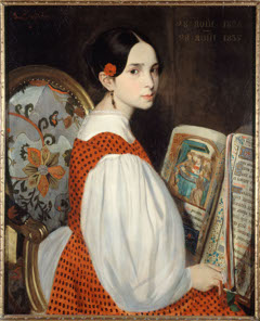 Léopoldine and the Book of Hours by Auguste de Châtillon