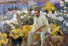 Louis Comfort Tiffany (Sorolla) by Joaquín Sorolla