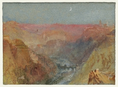 Luxembourg from the Alzette Valley to the North by J. M. W. Turner