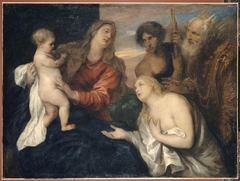 Madonna and Child with Three Repentant Sinners by Anthony van Dyck