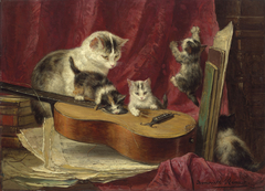 Making Music by Henriëtte Ronner-Knip