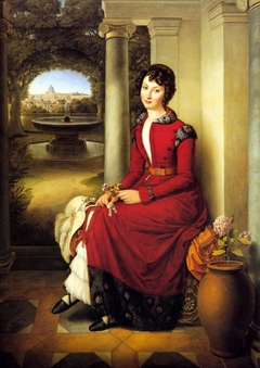 Marchesa Marianna Florenzi by Heinrich Maria von Hess