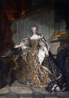 Marie Leszczyńska, Queen of France by Louis Tocqué