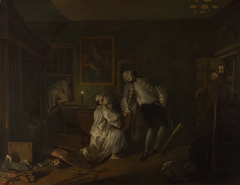 Marriage à-la-mode: 5. The Bagnio by William Hogarth